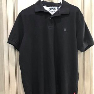 IZOD Men’s Black (Large) Polo Shirt